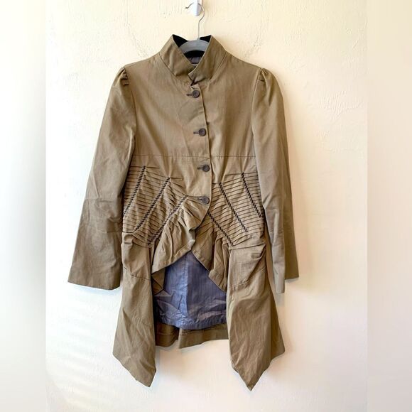 Arrogant Cat London khaki militaryesque jacket size S - Picture 1 of 10